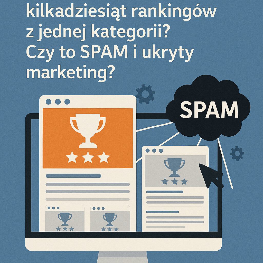 Dlaczego budujemy portal dodając po kilkadziesiąt rankingów z jednej kategorii Czy to SPAM i ukryty marketing
