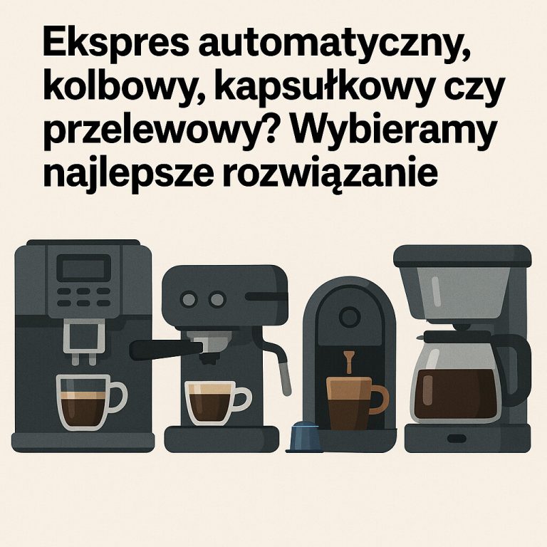 Ekspres automatyczny, kolbowy, kapsułkowy czy przelewowy Wybieramy najlepsze rozwiązanie