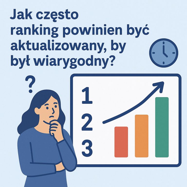 Jak często ranking powinien być aktualizowany, by był wiarygodny