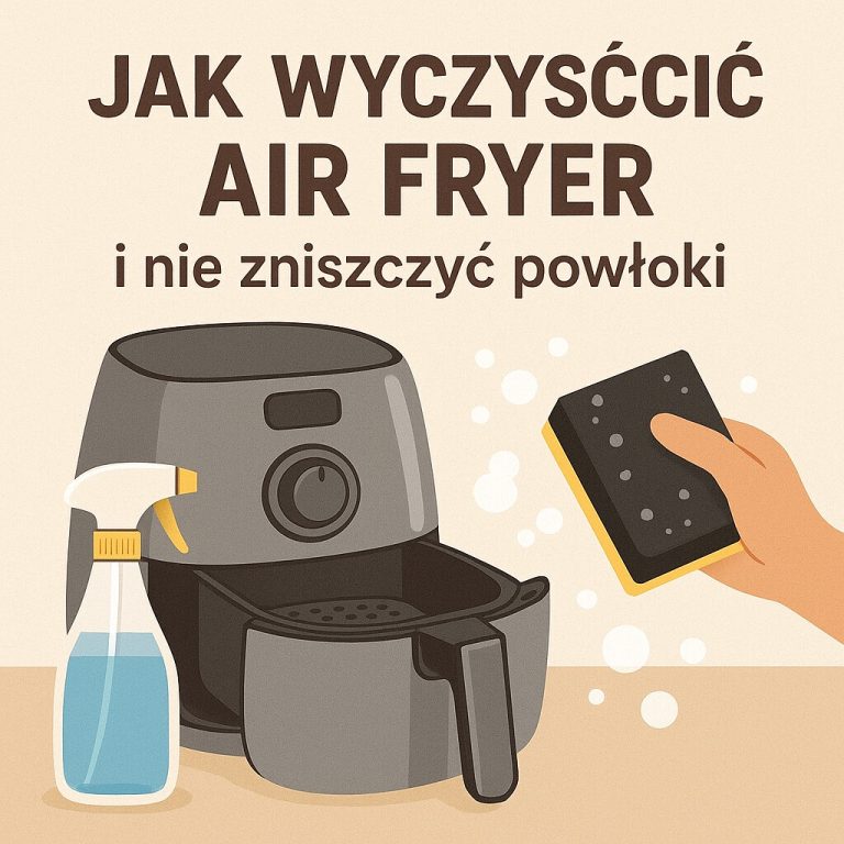 Jak wyczyścić Air Fryer i nie zniszczyć powłoki Domowe sposoby