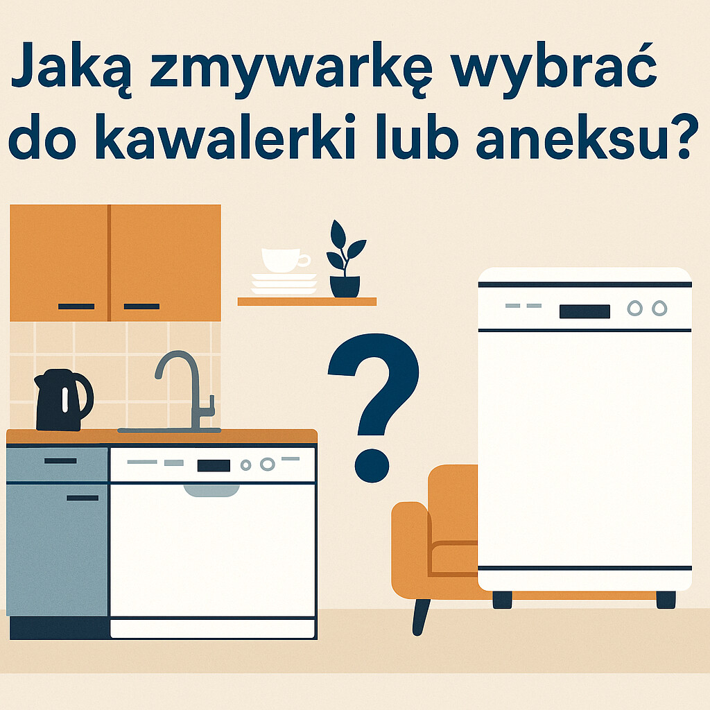 Mała kuchnia, duże możliwości Jaką zmywarkę wybrać do kawalerki lub aneksu