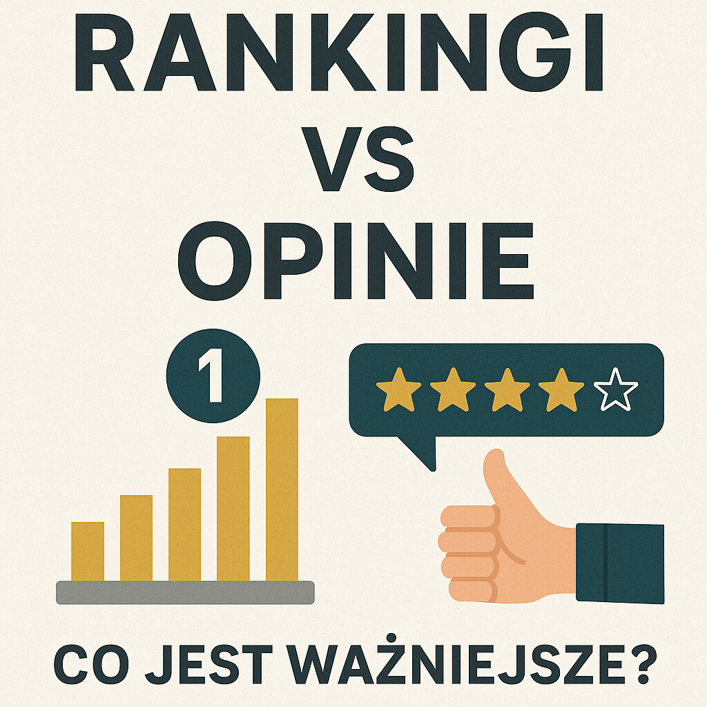 Rankingi vs opinie – co jest ważniejsze