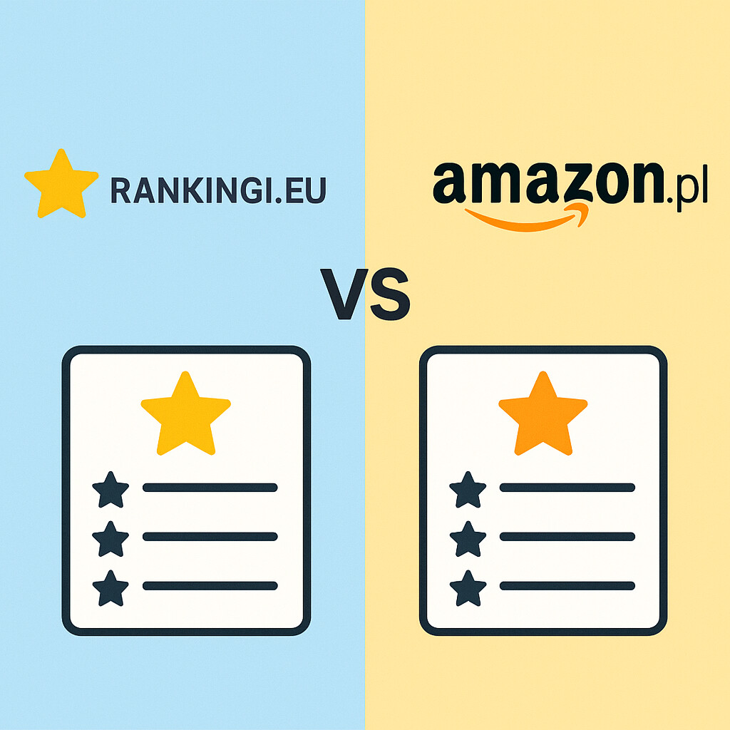 rankingi.eu vs rankingi amazon.pl