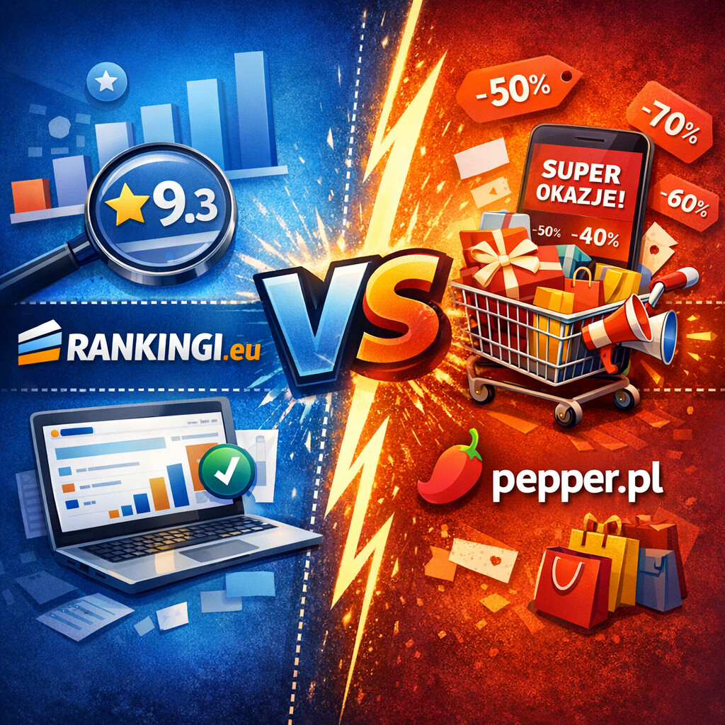 rankingi.eu vs rankingi Pepper.pl