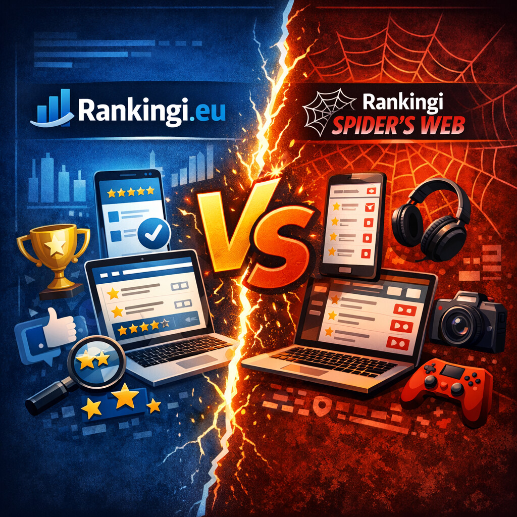 rankingi.eu vs rankingi Spider’s Web
