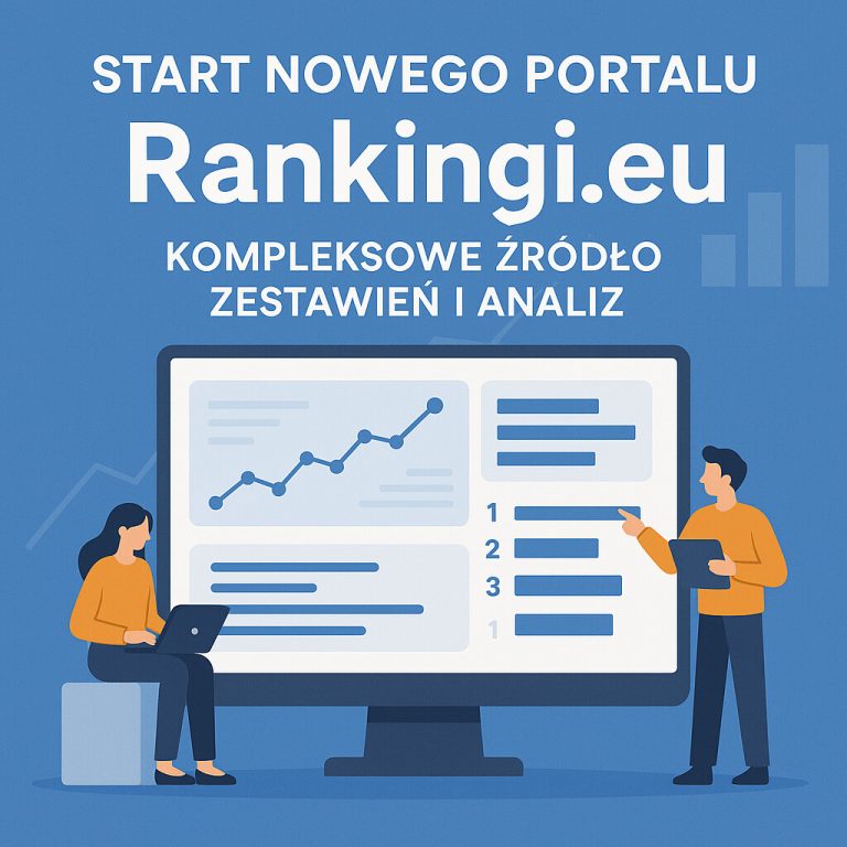 Start nowego portalu Rankingi.eu — kompleksowe źródło zestawień i analiz