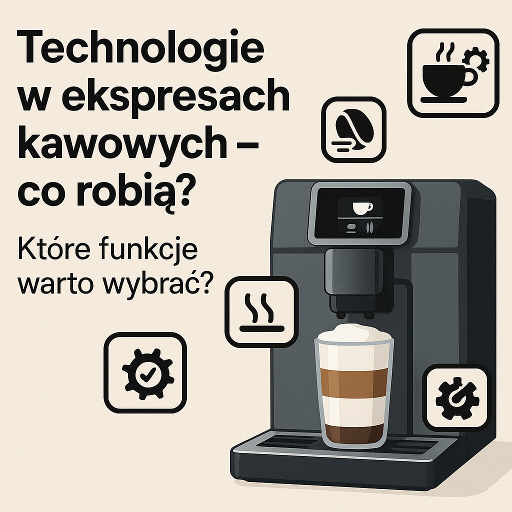 Technologie w ekspresach kawowych - co robią Które funkcje warto wybrać