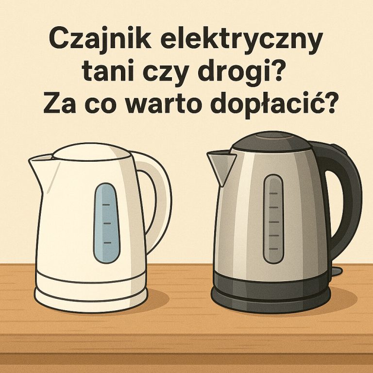 Czajnik elektryczny tani czy drogi Za co warto dopłacić