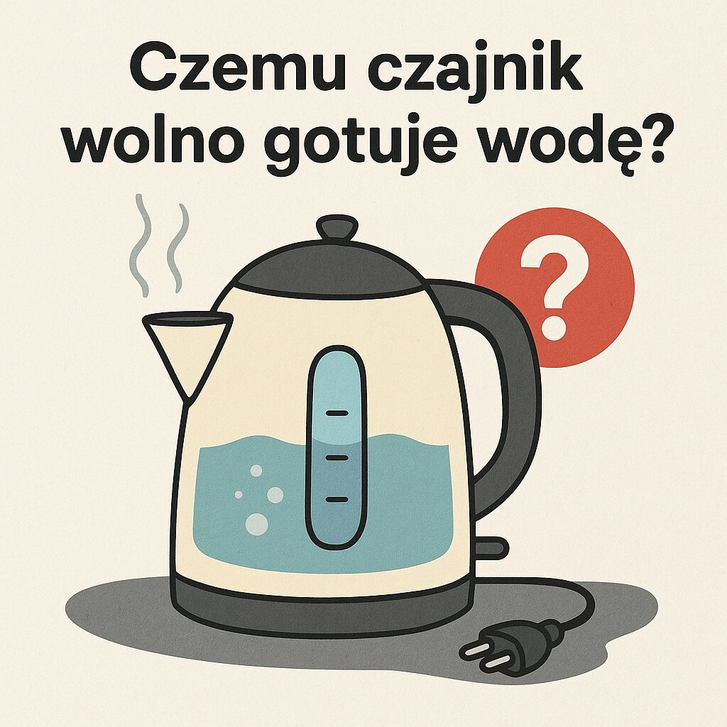 Czemu czajnik wolno gotuje wodę