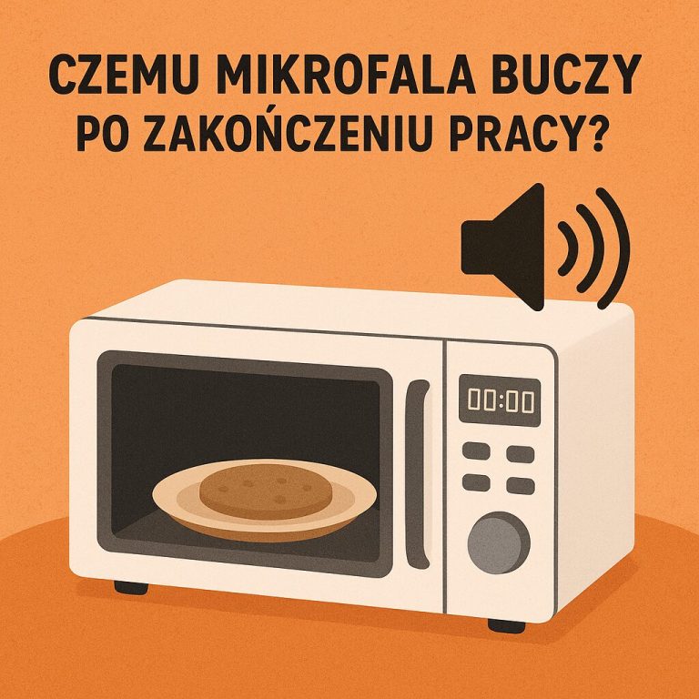 Czemu mikrofala buczy po zakończeniu pracy