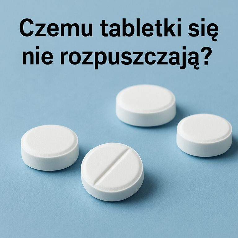 Czemu tabletki się nie rozpuszczają
