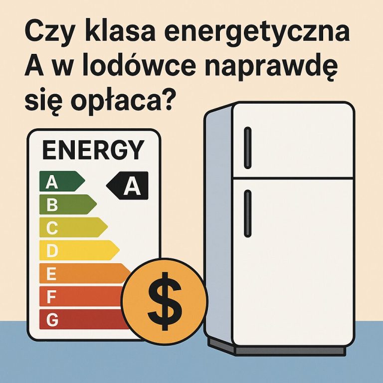 Czy klasa energetyczna A w lodówce naprawdę się opłaca