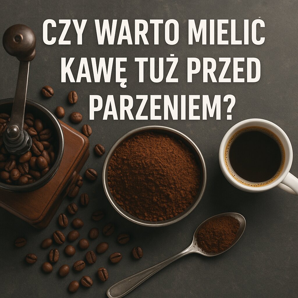 Czy warto mielić kawę tuż przed parzeniem