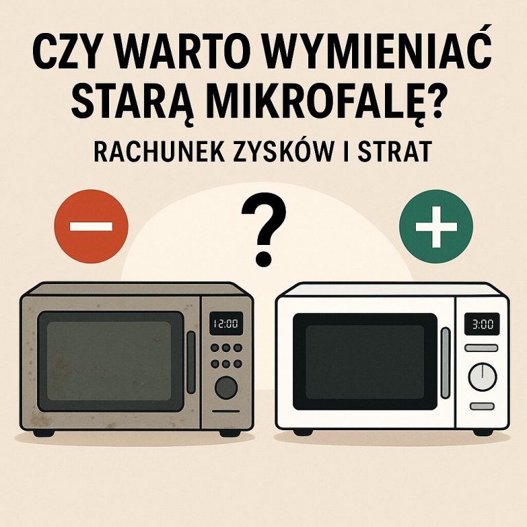 Czy warto wymieniać starą mikrofalę Rachunek zysków i strat