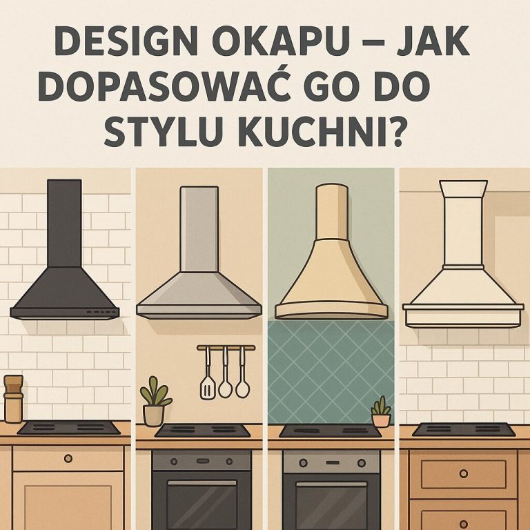 Design okapu – jak dopasować go do stylu kuchni