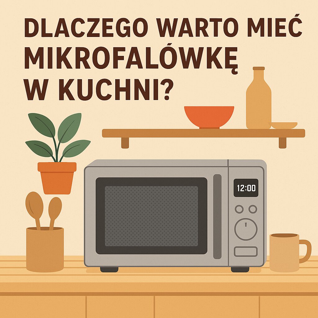 Dlaczego warto mieć mikrofalówkę w kuchni