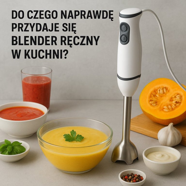Do czego naprawdę przydaje się blender ręczny w kuchni