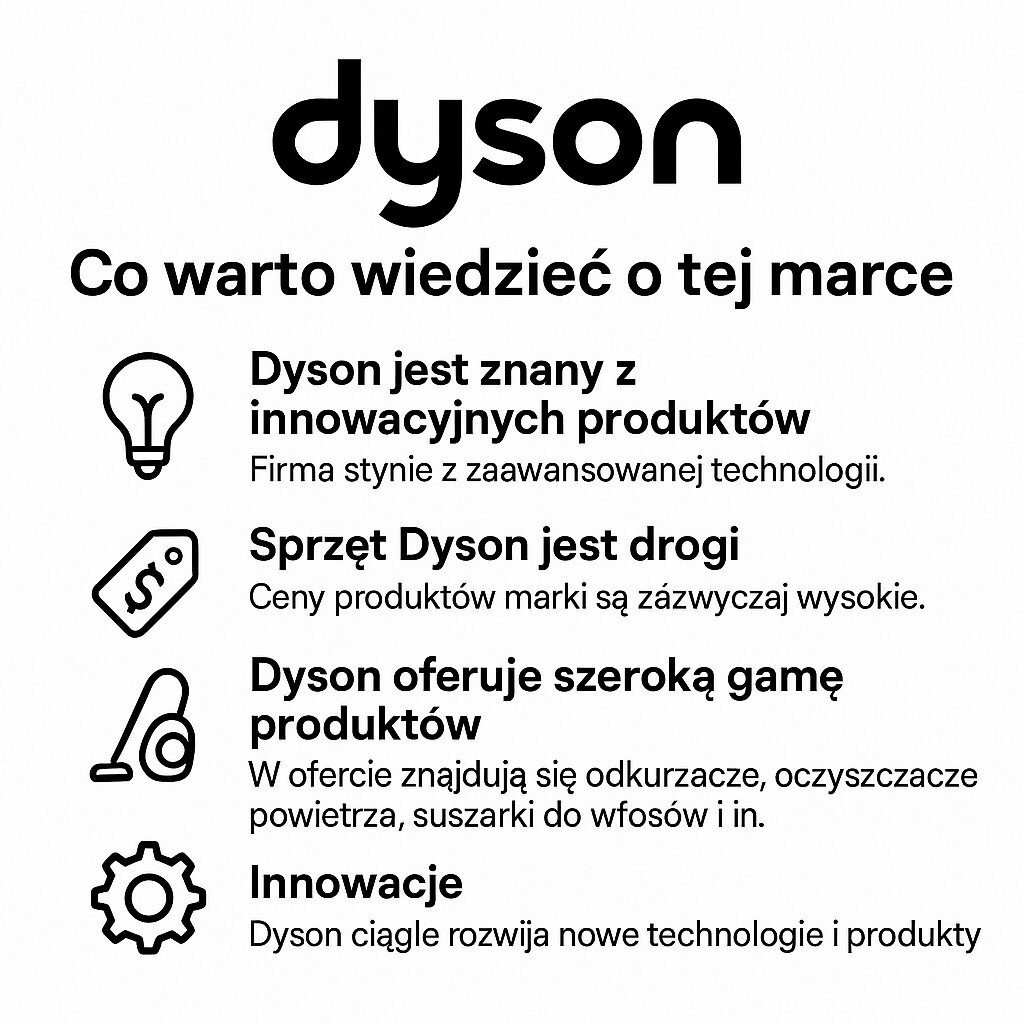 Dyson - co warto wiedzieć o tej marce