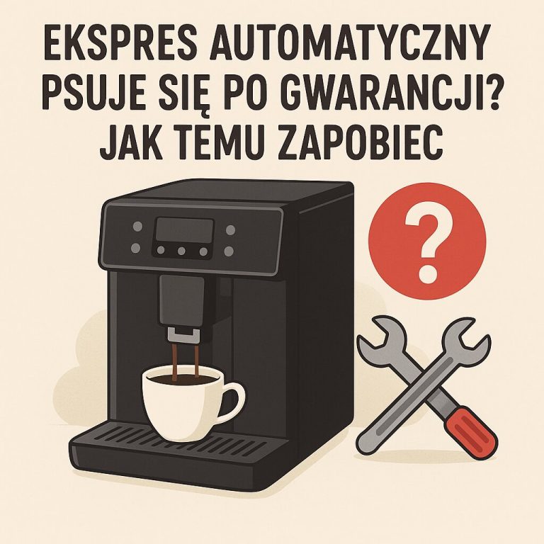 Ekspres automatyczny psuje się po gwarancji Jak temu zapobiec
