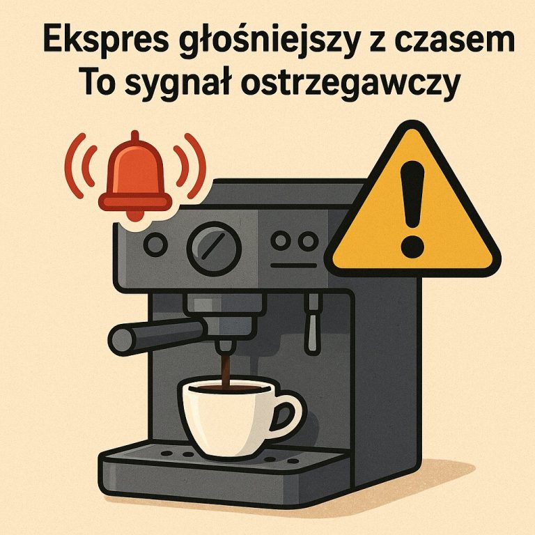 Ekspres głośniejszy z czasem To sygnał ostrzegawczy