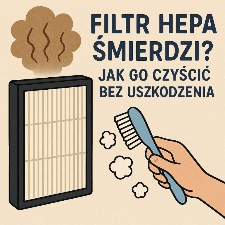Filtr HEPA śmierdzi Jak go czyścić bez uszkodzenia
