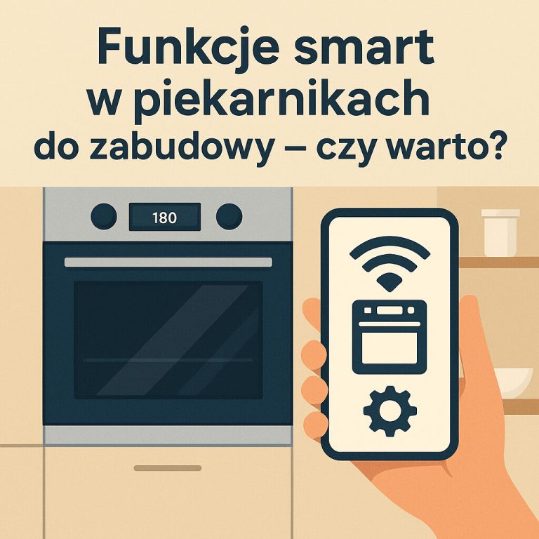 Funkcje smart w piekarnikach do zabudowy - czy warto
