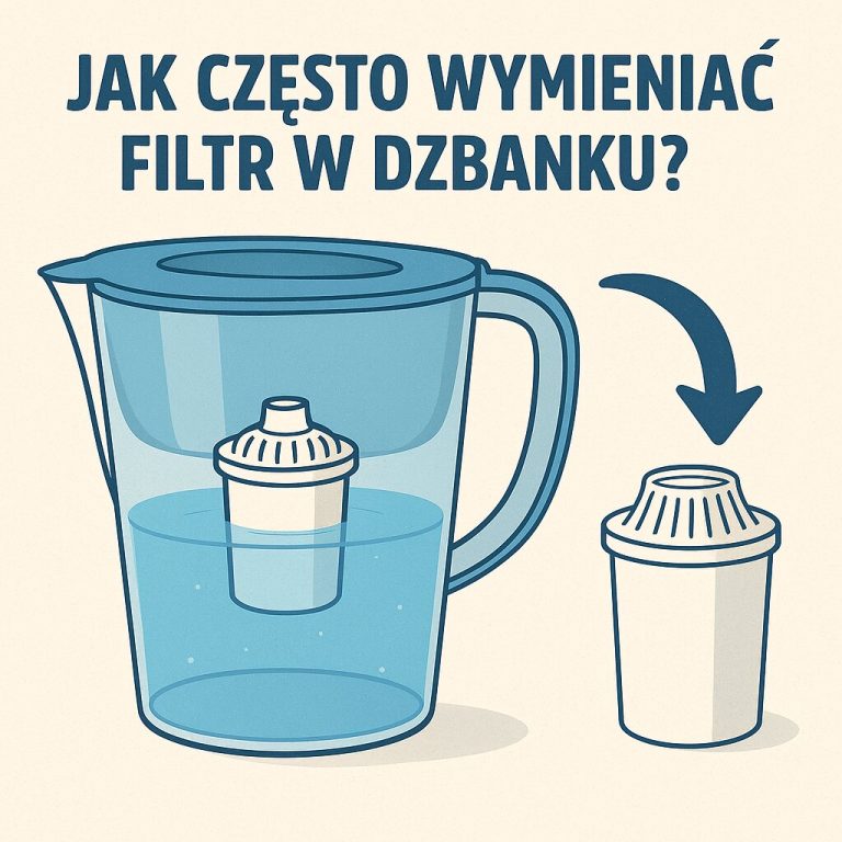 Jak często wymieniać filtr w dzbanku