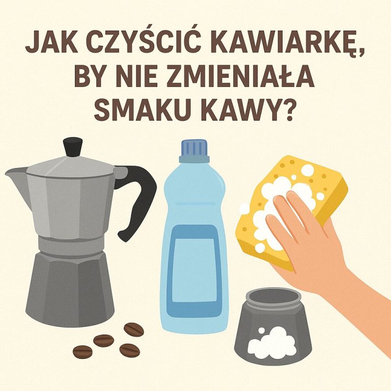 Jak czyścić kawiarkę, by nie zmieniała smaku kawy