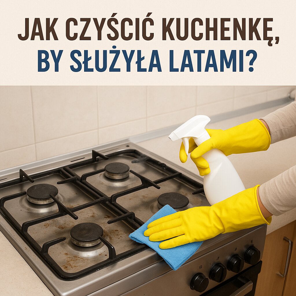Jak czyścić kuchenkę, by służyła latami