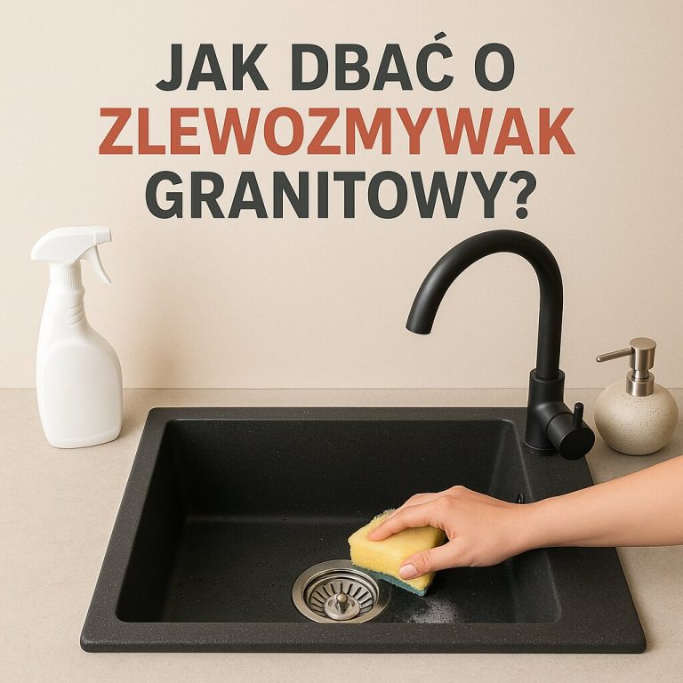 Jak dbać o zlewozmywak granitowy