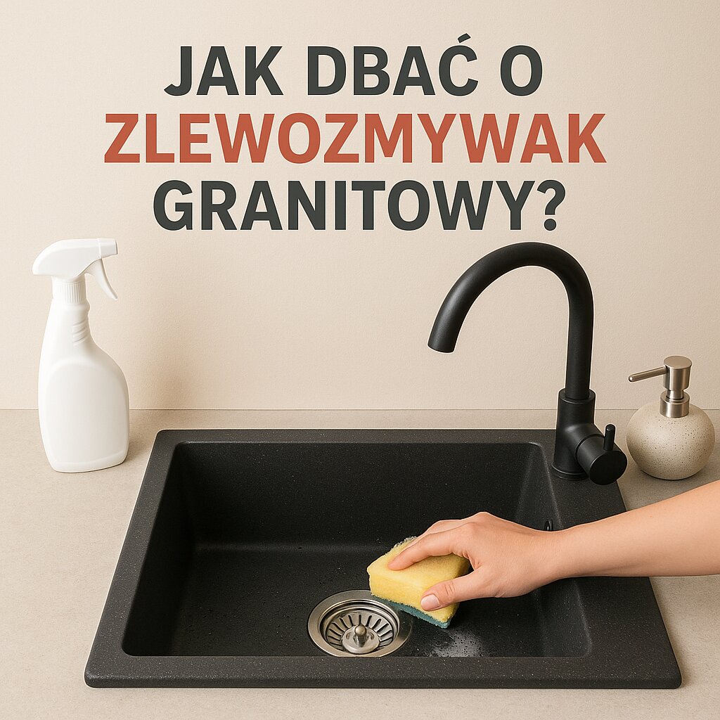 Jak dbać o zlewozmywak granitowy