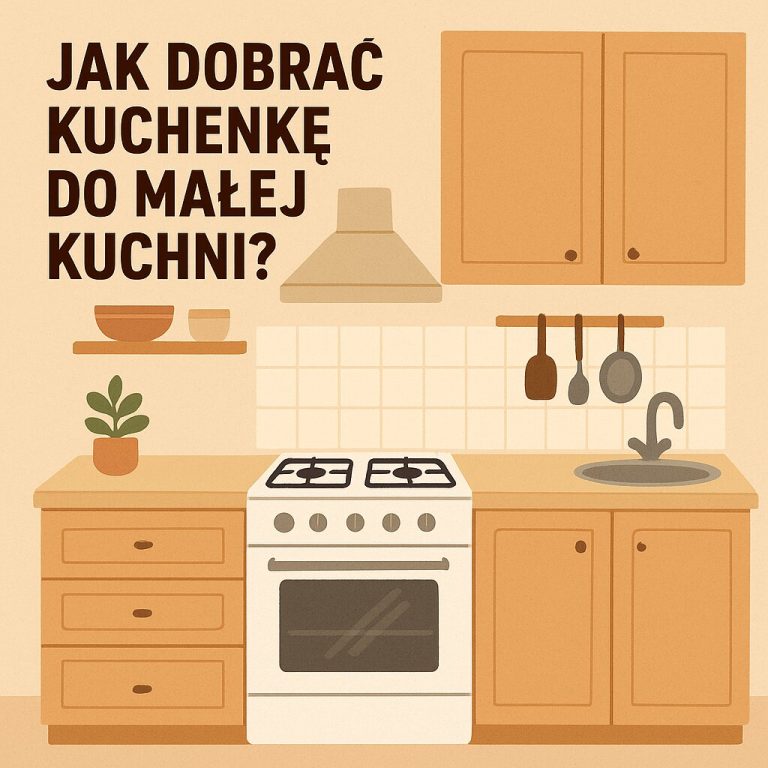 Jak dobrać kuchenkę do małej kuchni
