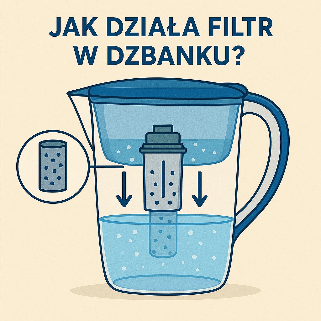 Jak działa filtr w dzbanku