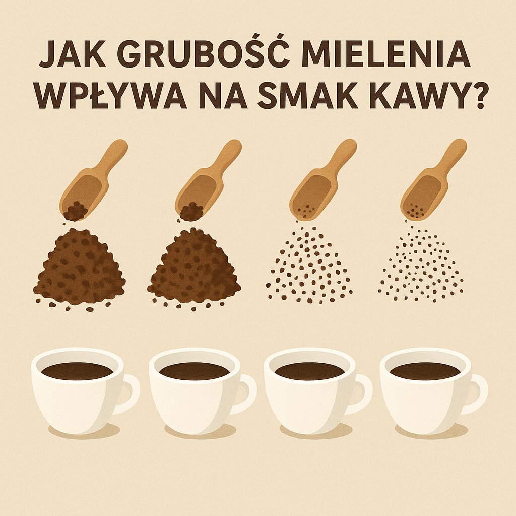 Jak grubość mielenia wpływa na smak kawy