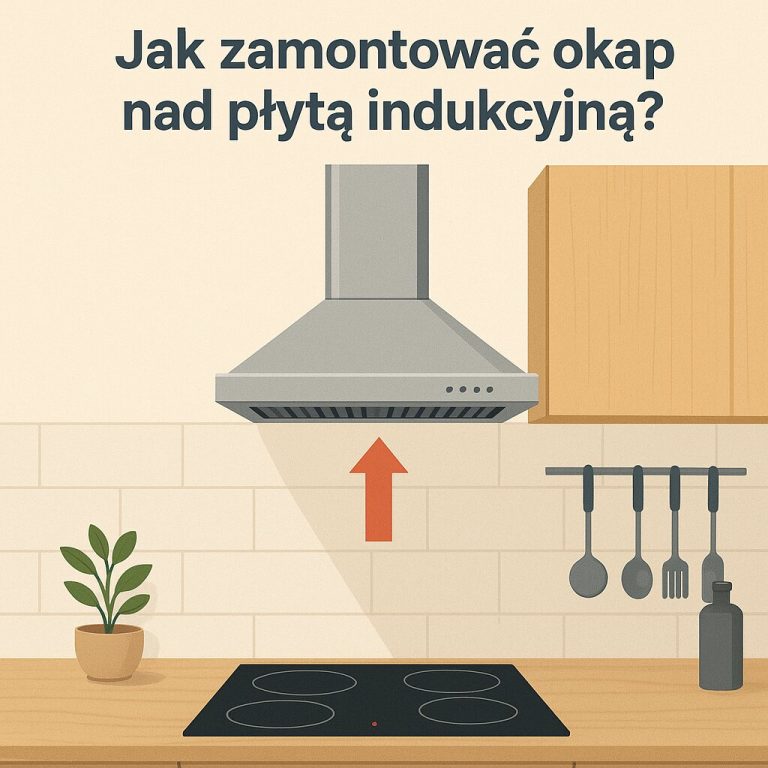 Jak zamontować okap nad płytą indukcyjną