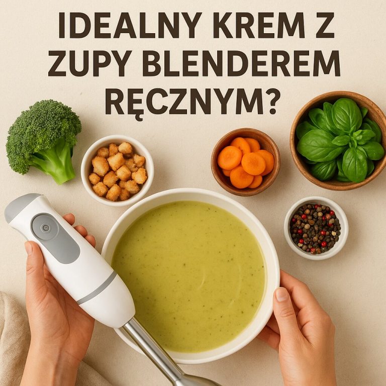 Jak zrobić idealny krem z zupy blenderem ręcznym