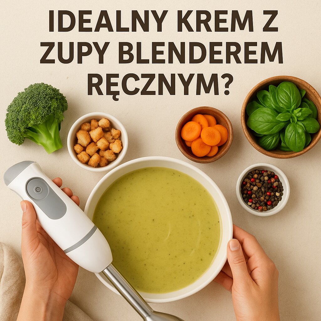 Jak zrobić idealny krem z zupy blenderem ręcznym