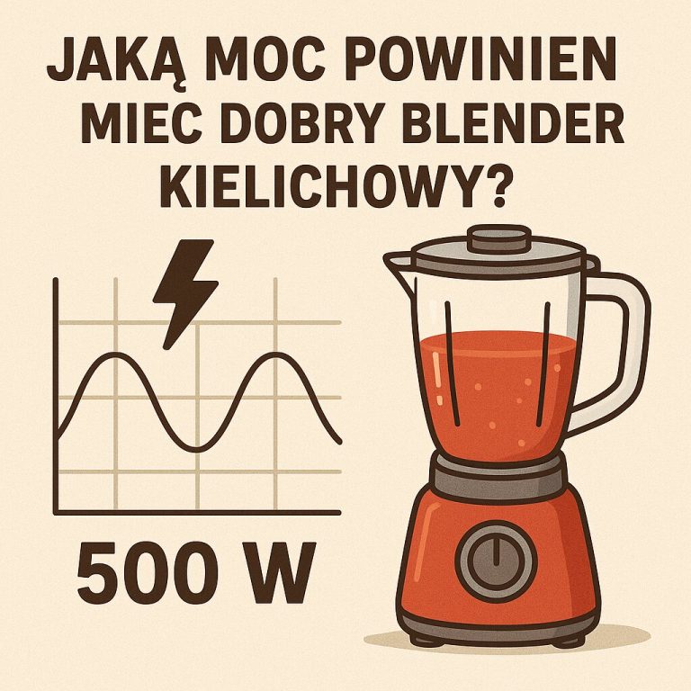 Jaką moc powinien mieć dobry blender kielichowy