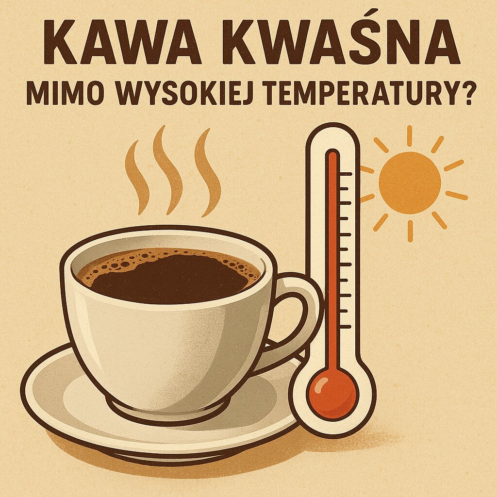 Kawa kwaśna mimo wysokiej temperatury