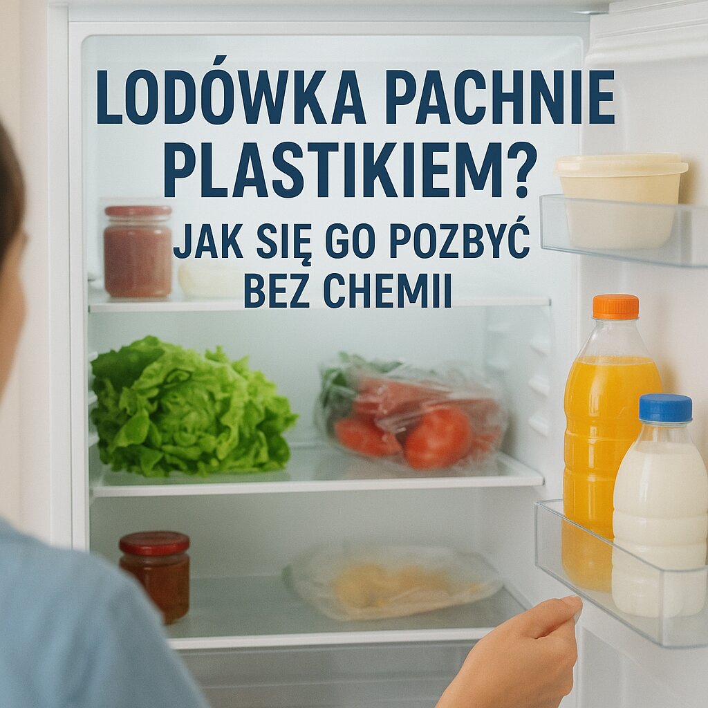 Lodówka pachnie plastikiem Jak się go pozbyć bez chemii
