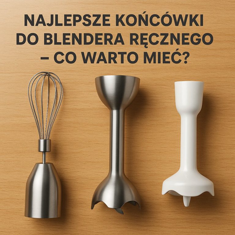Najlepsze końcówki do blendera ręcznego – co warto mieć