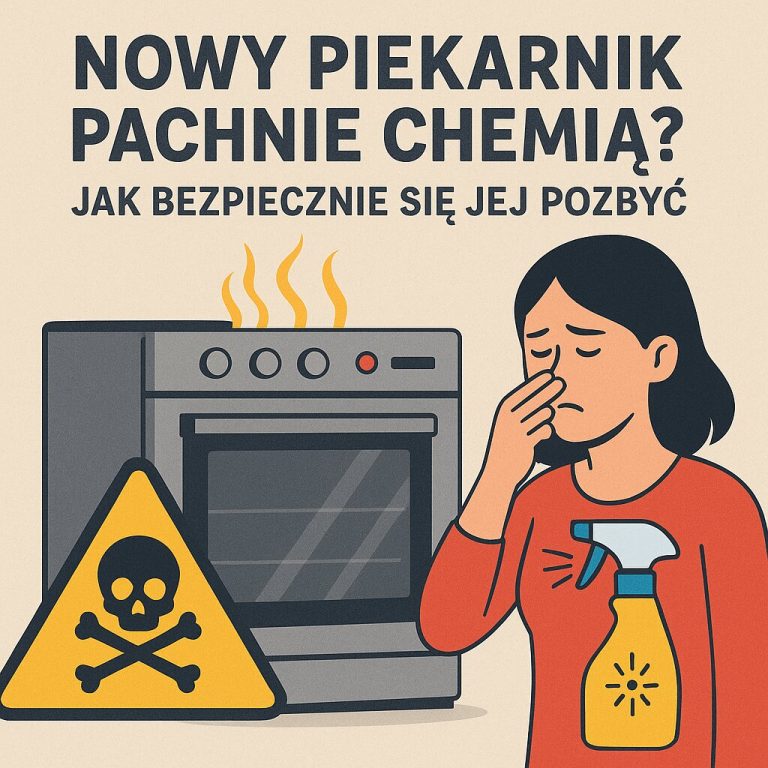 Nowy piekarnik pachnie chemią Jak bezpiecznie się jej pozbyć