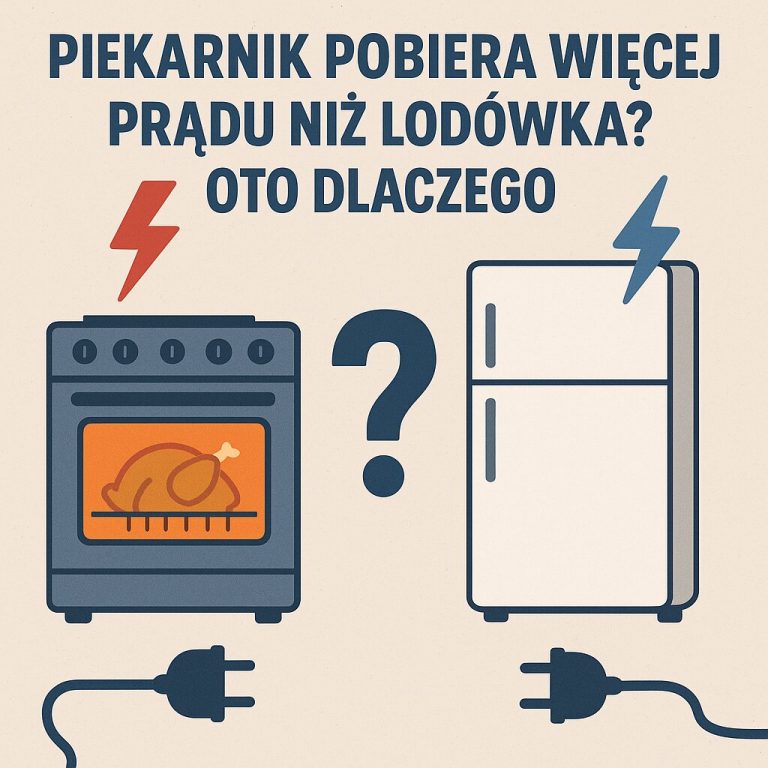 Piekarnik pobiera więcej prądu niż lodówka Oto dlaczego