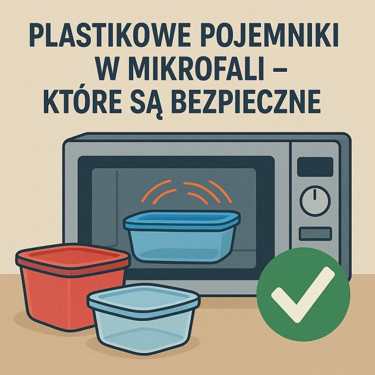 Plastikowe pojemniki w mikrofali – które są bezpieczne