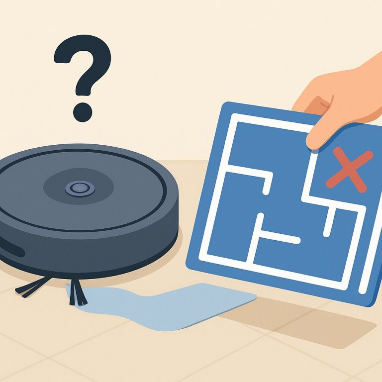 Robot sprzątający gubi mapę mieszkania Robisz jeden błąd przy przenoszeniu