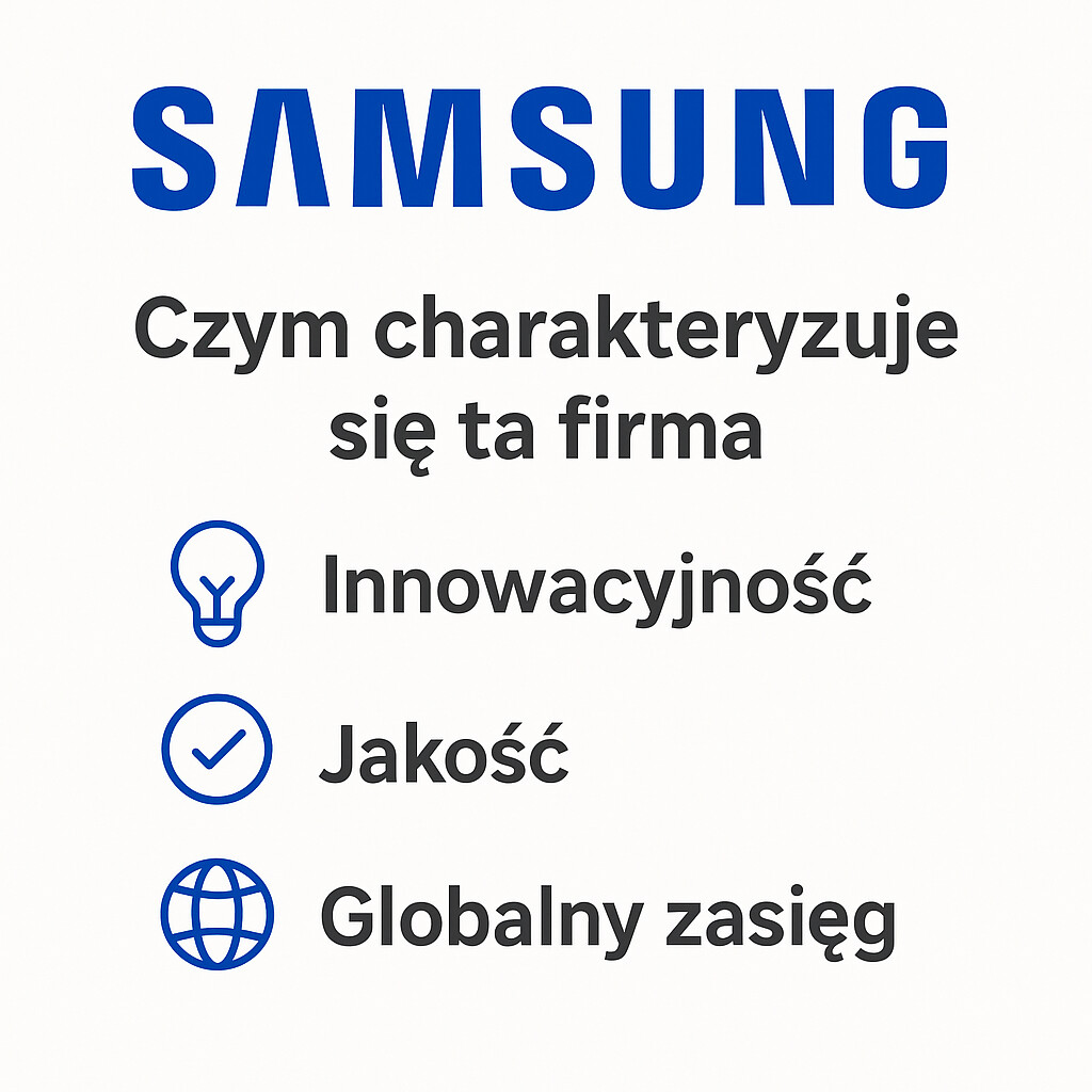 Samsung - czym charakteryzuje się ta firma