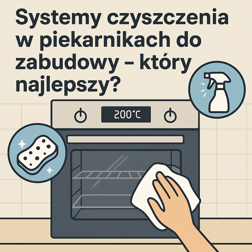 Systemy czyszczenia w piekarnikach do zabudowy - który najlepszy