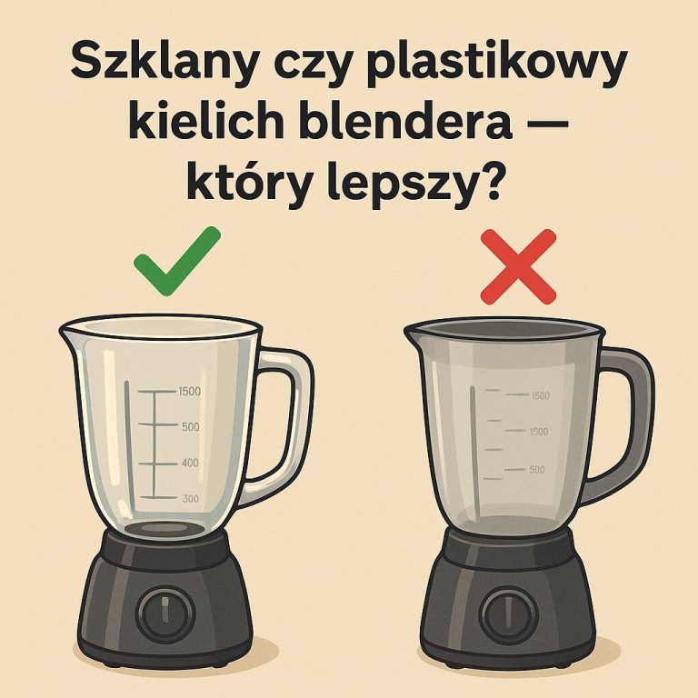 Szklany czy plastikowy kielich blendera – który lepszy