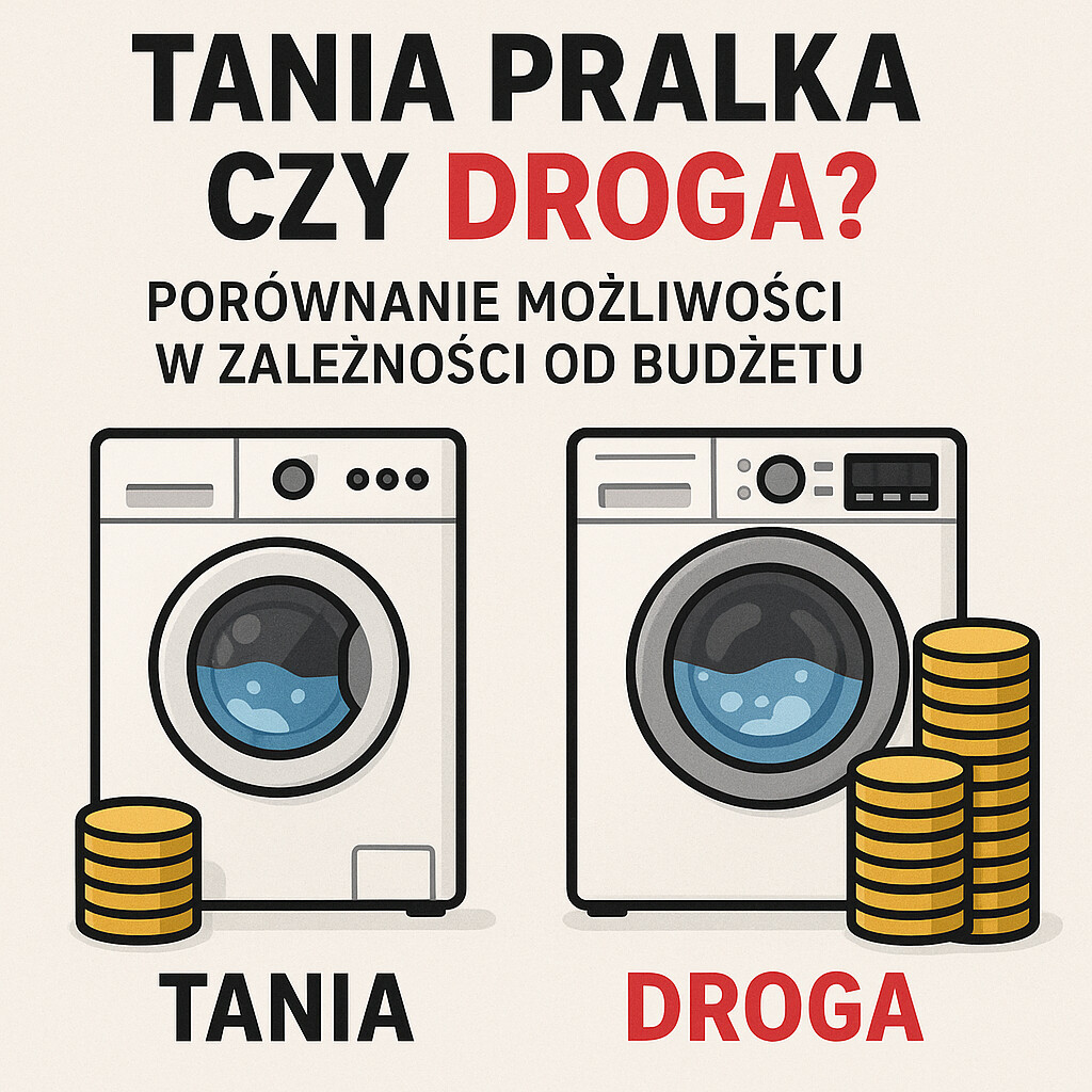 Tania pralka czy droga Porównanie możliwości w zależności od budżetu.