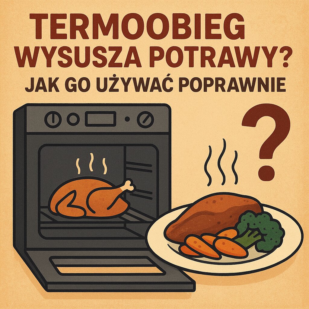 Termoobieg wysusza potrawy Jak go używać poprawnie